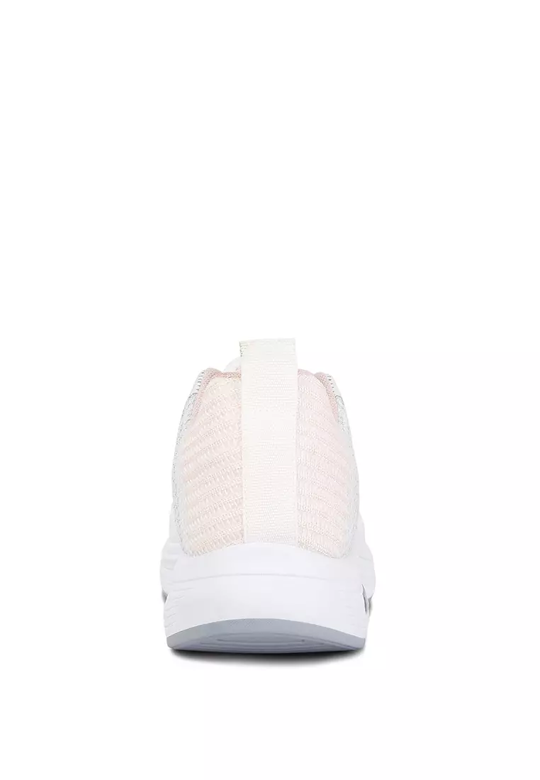 White Contrasting Chunky Sneakers