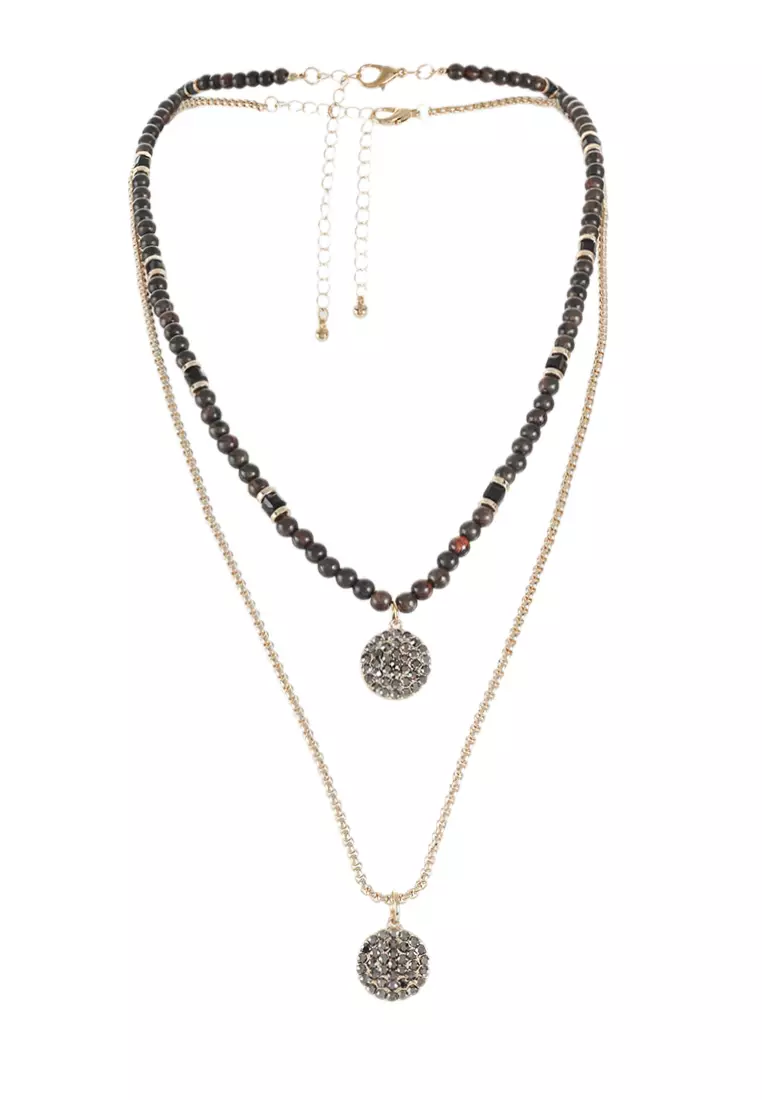 Aldo black clearance necklace