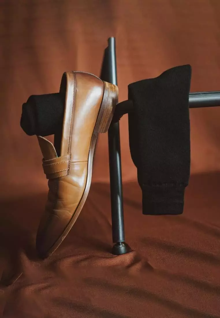 Socks Kaos Kaki Formal Panjang Pria Kerja Hitam Formal Socks