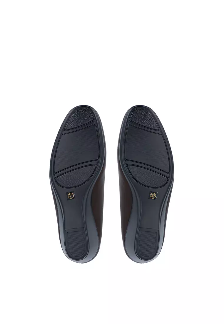 Dark Brown Kacey Pumps