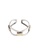 OrBeing white Premium S925 Sliver Geometric Ring EE540AC619A917GS_1