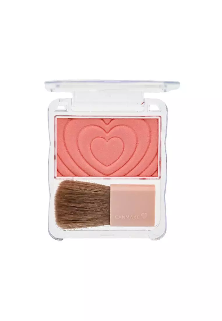 Canmake Powder Cheeks (#P06 Juicy Coral)(1pc)