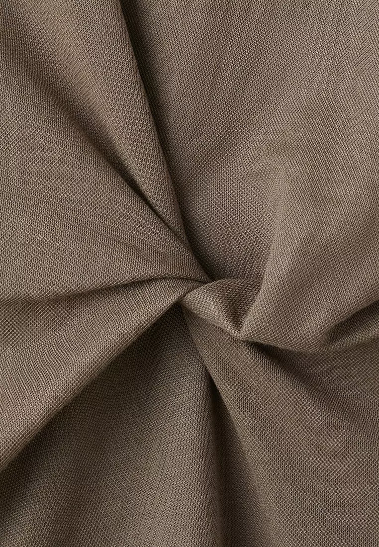 Side Gathered Detail Dress