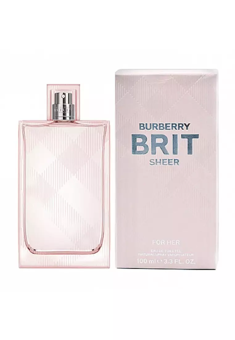 Burberry Burberry-Brit Sheer For Her, Eau De Toilette Natural Spray ...