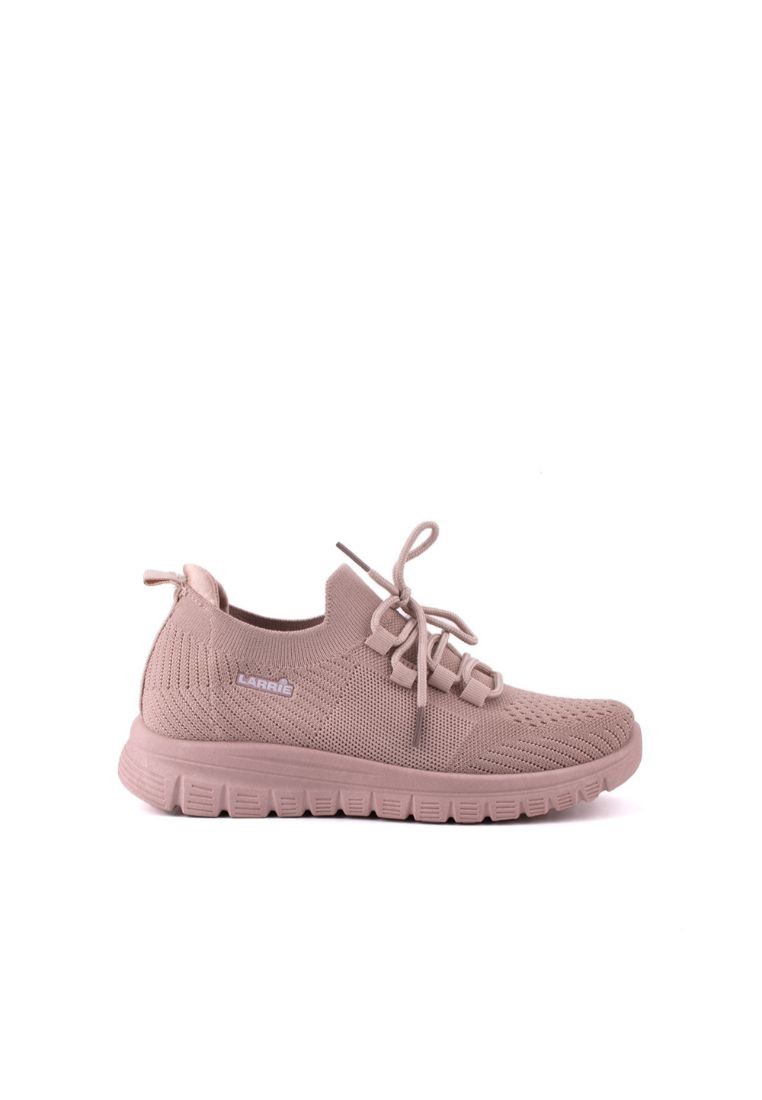 LARRIE Women Pink Lace Up Fit Delicate Sneakers