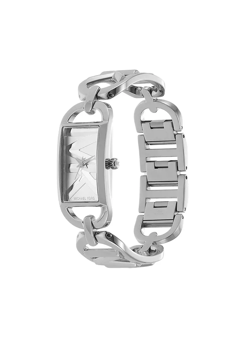 MK Empire Silver Stainless Steel Watch MK7407