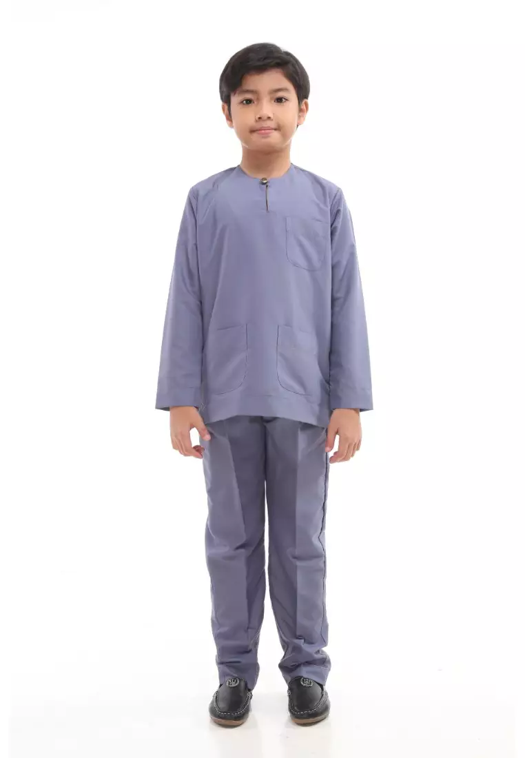 Baju Melayu Moden Teluk Belanga For Kids