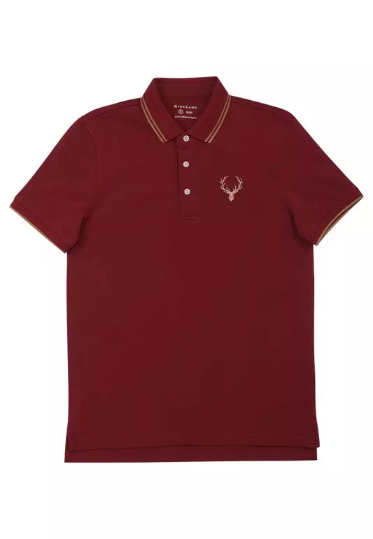 Men's Deer Head Polo