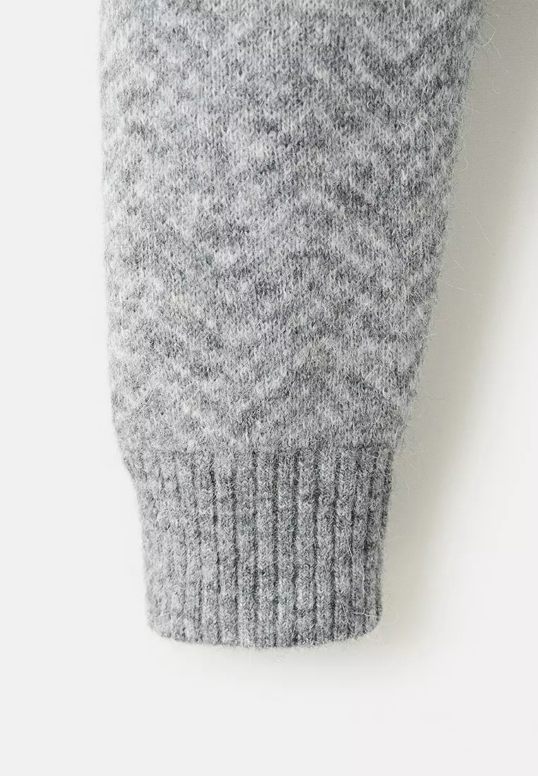 Knit Patterned Sweater