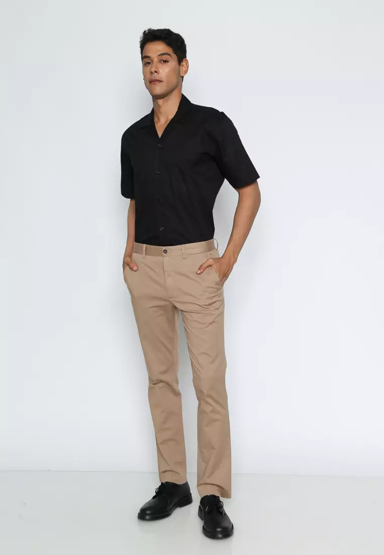 KHAKI CHINOS PANTS