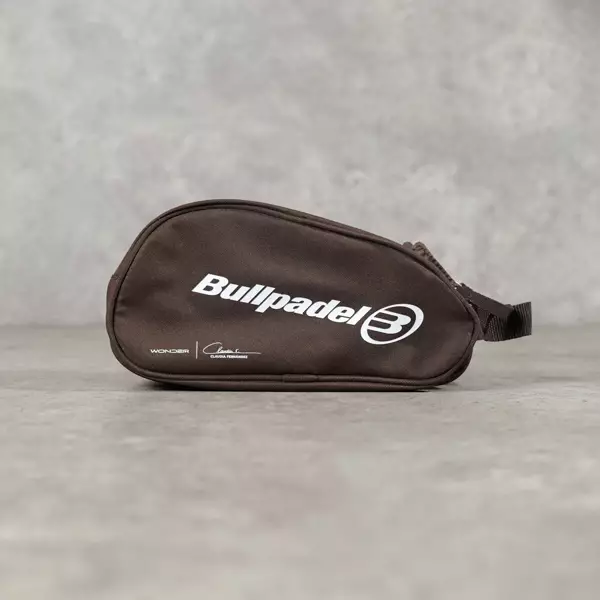 Tas BULLPADEL CLAUIDA FERNANDEZ DARK BROWN WASH BAG 100% ORIGINAL