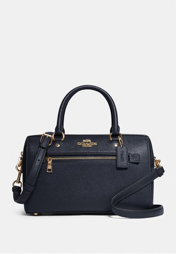 Coach crossbody bag navy clearance