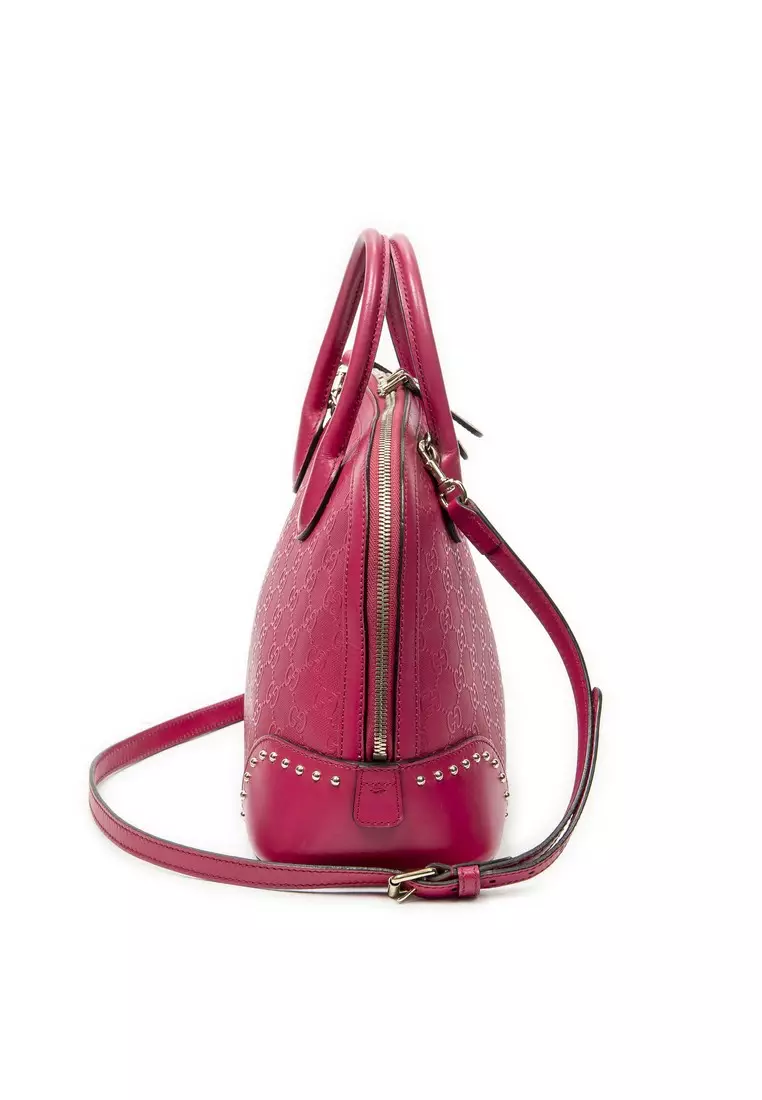 Pre-Loved Studded Dome Tote