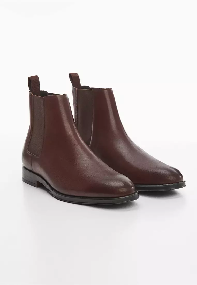 Mango 2024 brown boots