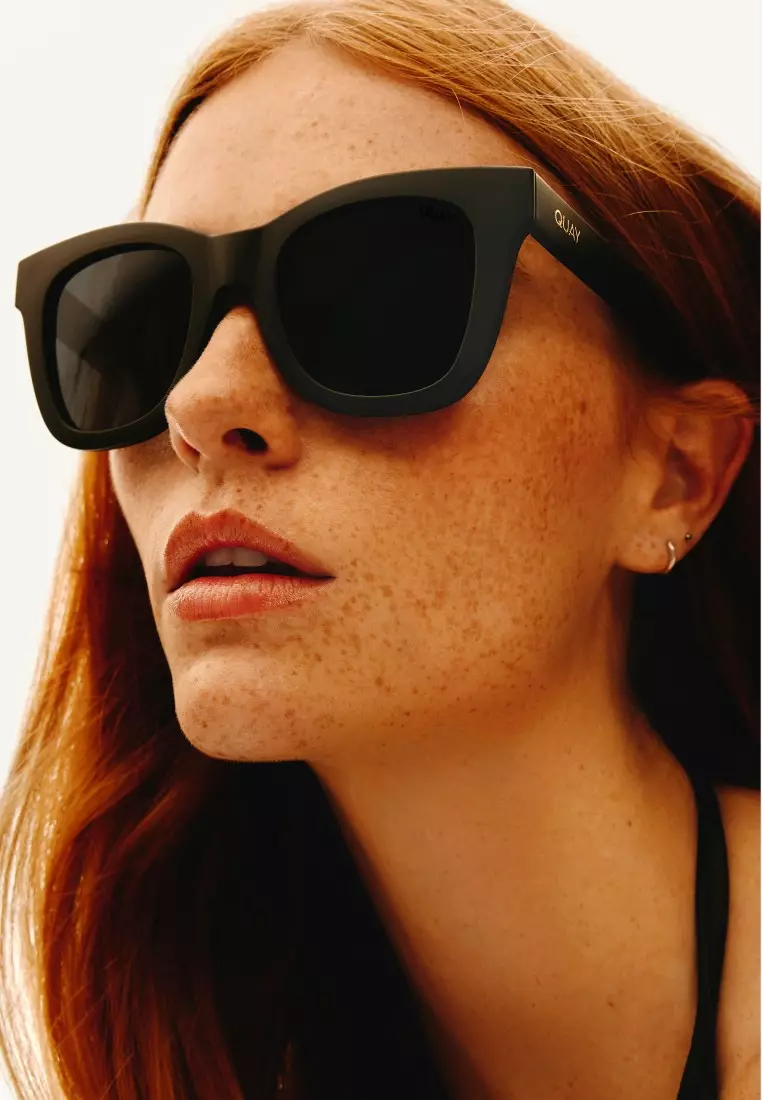 After Hours Sunglasses - Matte Black/Smoke