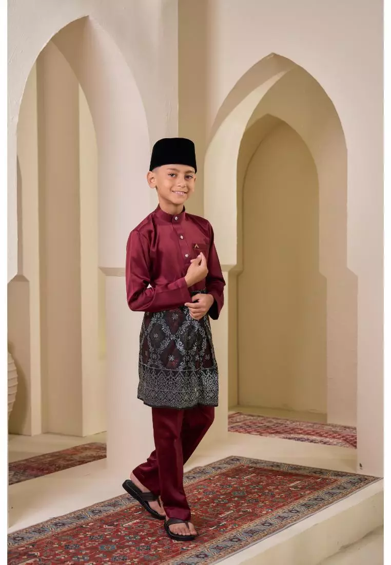Baju Melayu Moden Putra For Kids