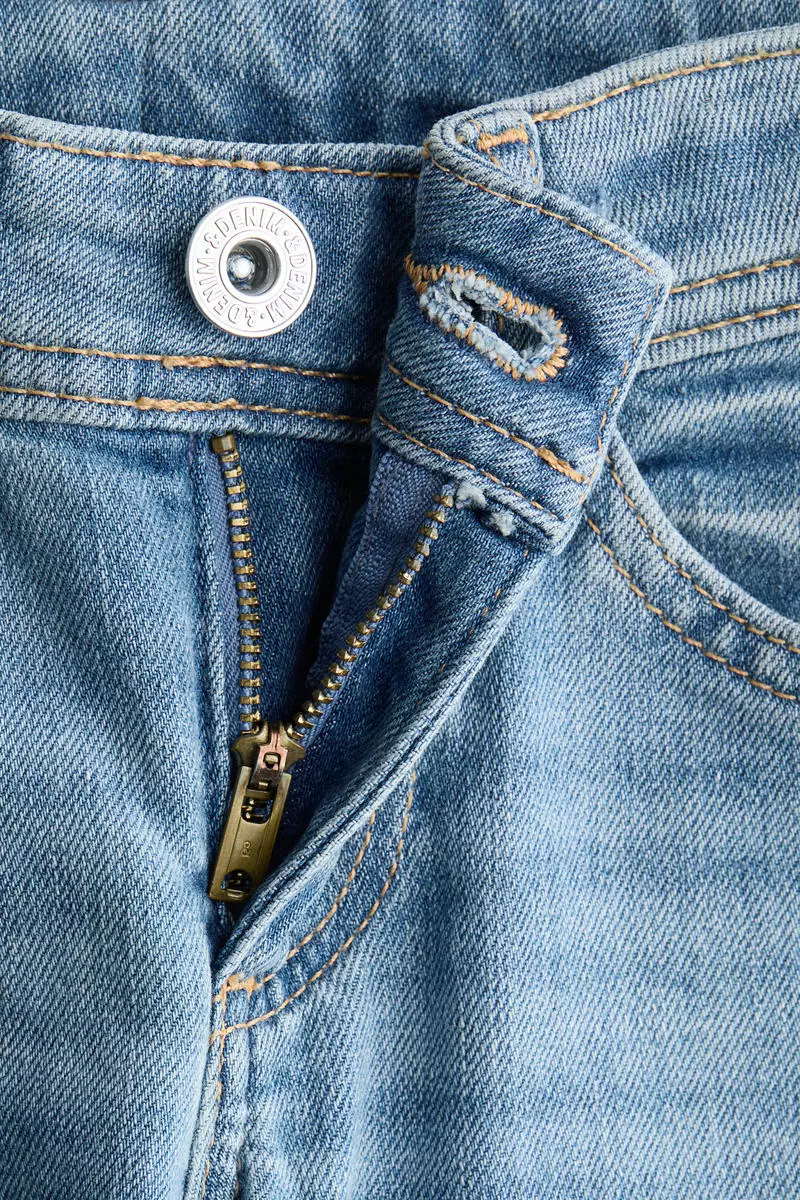 Flared Leg Low Jeans