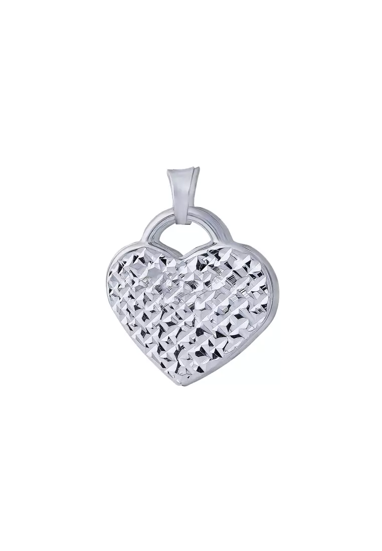 TOMEI [Online Exclusive] True Love Pendant, White Gold 585