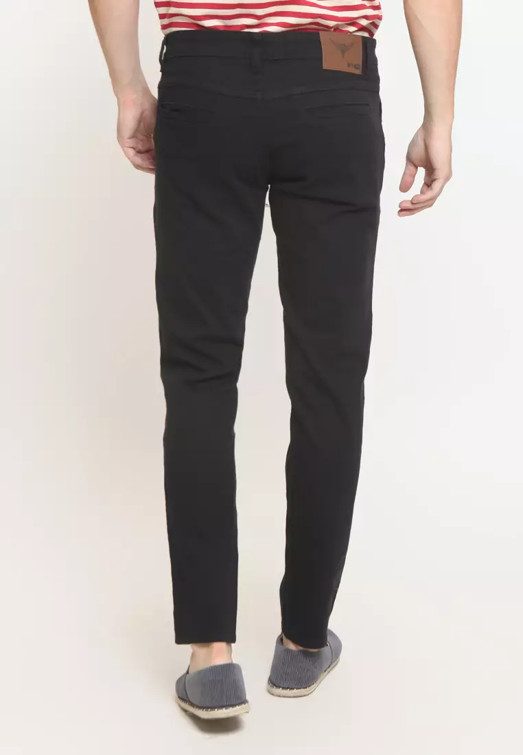 Long Pants Chino Slim Fit Hitam 115524