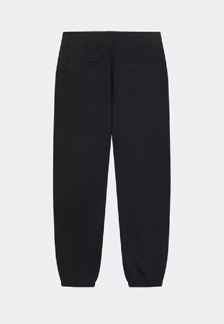 FILA CORE Women's MAGIC STICK WHITE LINE ORIGINALE Knit Pants in Black