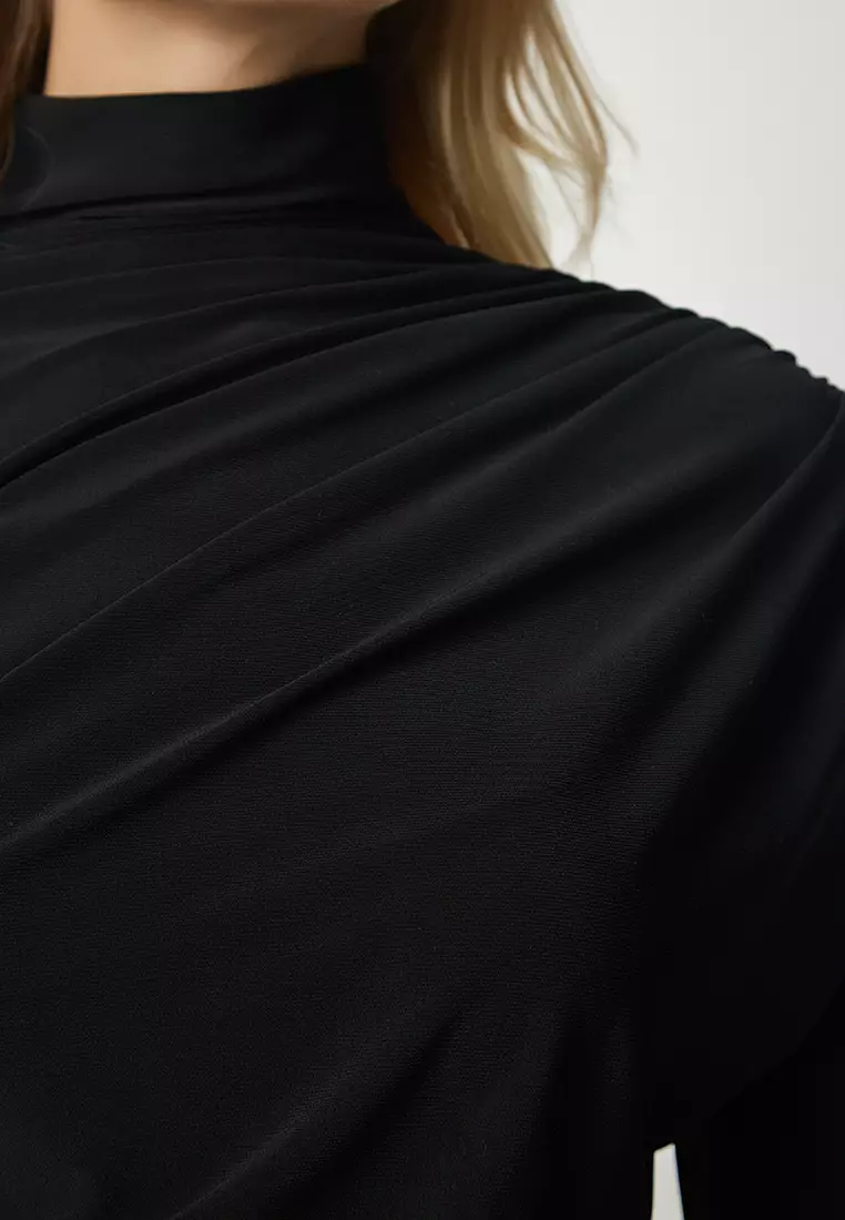 Basic Shirred Detail Blouse