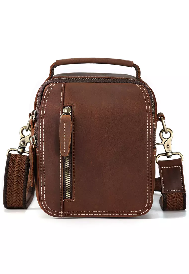 Mens leather handbags top online