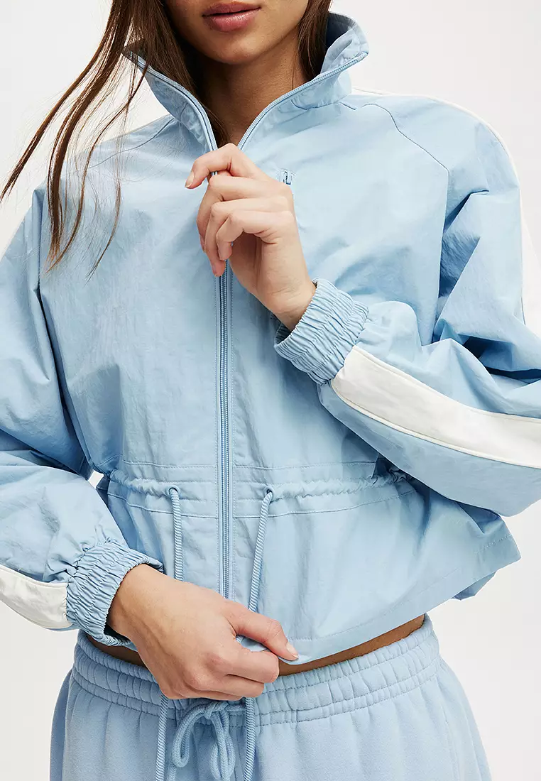 Track Side Cropped Anorak