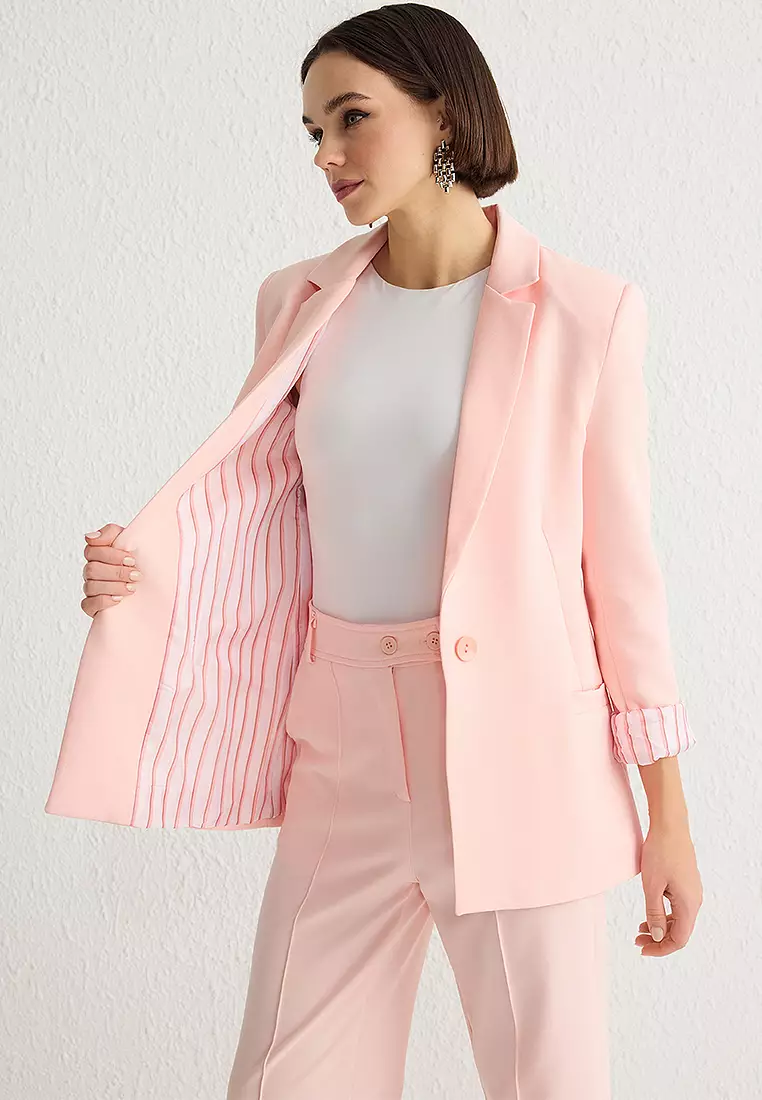 Striped Blazer Jacket