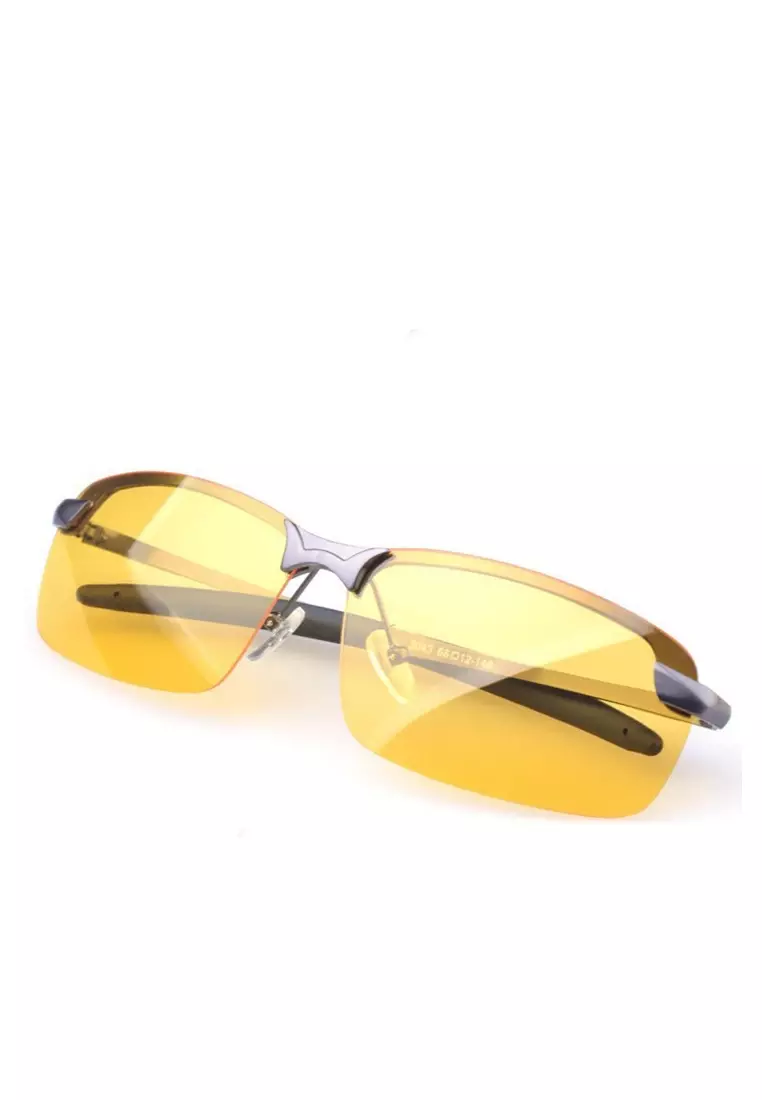 Mackenzie Kacamata Polarized Sunglasses untuk Pria & Wanita UV Protection Frame Material Alloy ORIGINAL - Yellow
