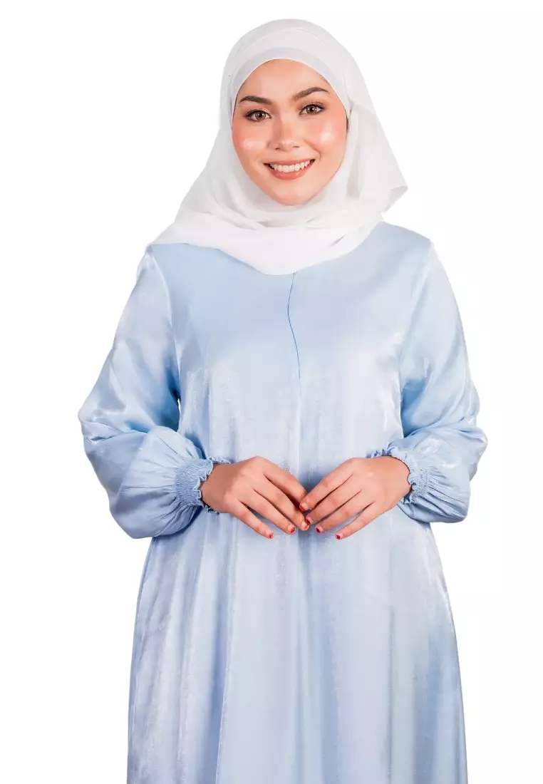 Jubah baby blue best sale