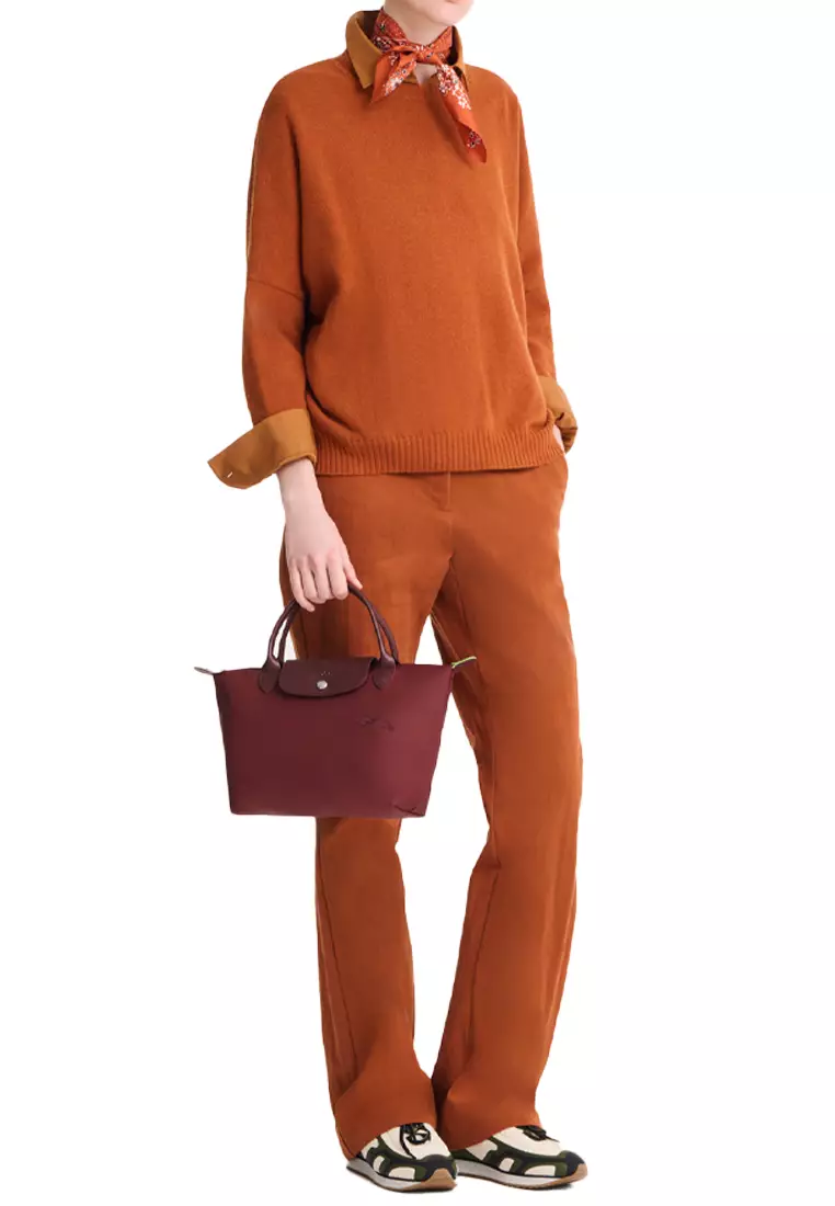 Le Pliage Green 女士手提包紅石榴色L1621 919