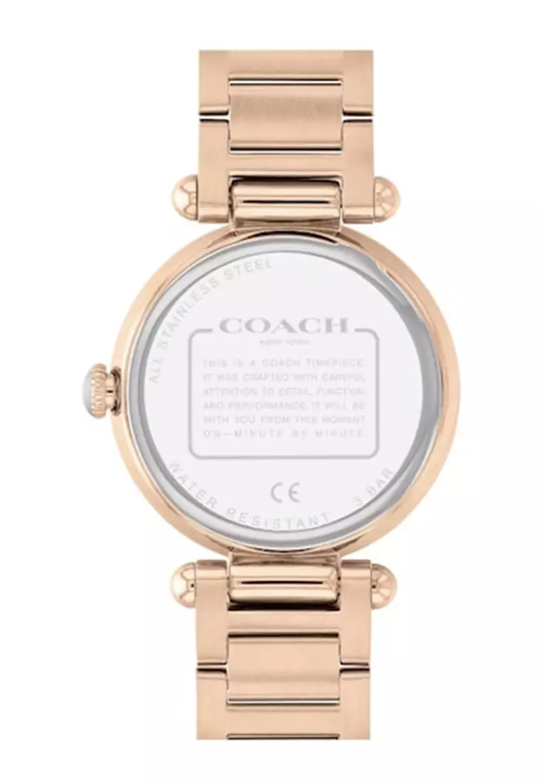 Coach women's rose outlet gold watches