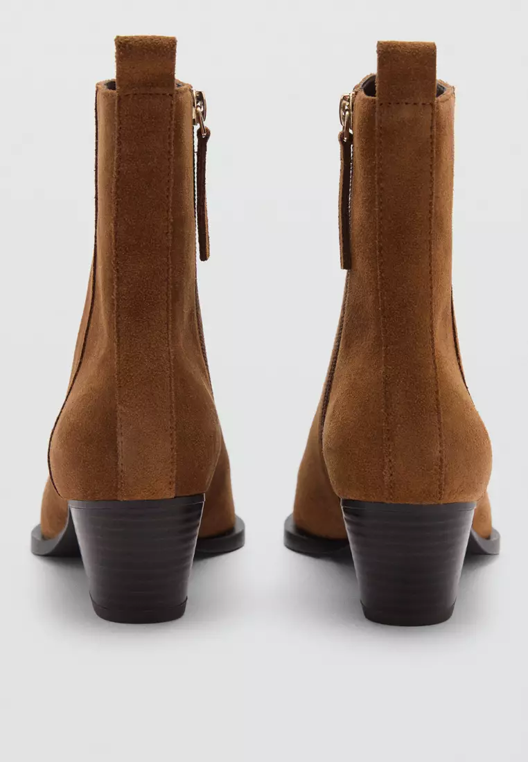 Mango suede boots shop