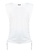 ZALORA BASICS white Shoulder Pad Ruched Sides T-Shirt D4588AA2EE5365GS_5