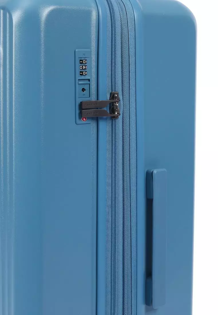 Crossing VIVE Polycarbonate Expandable Large Luggage V2 - Blue