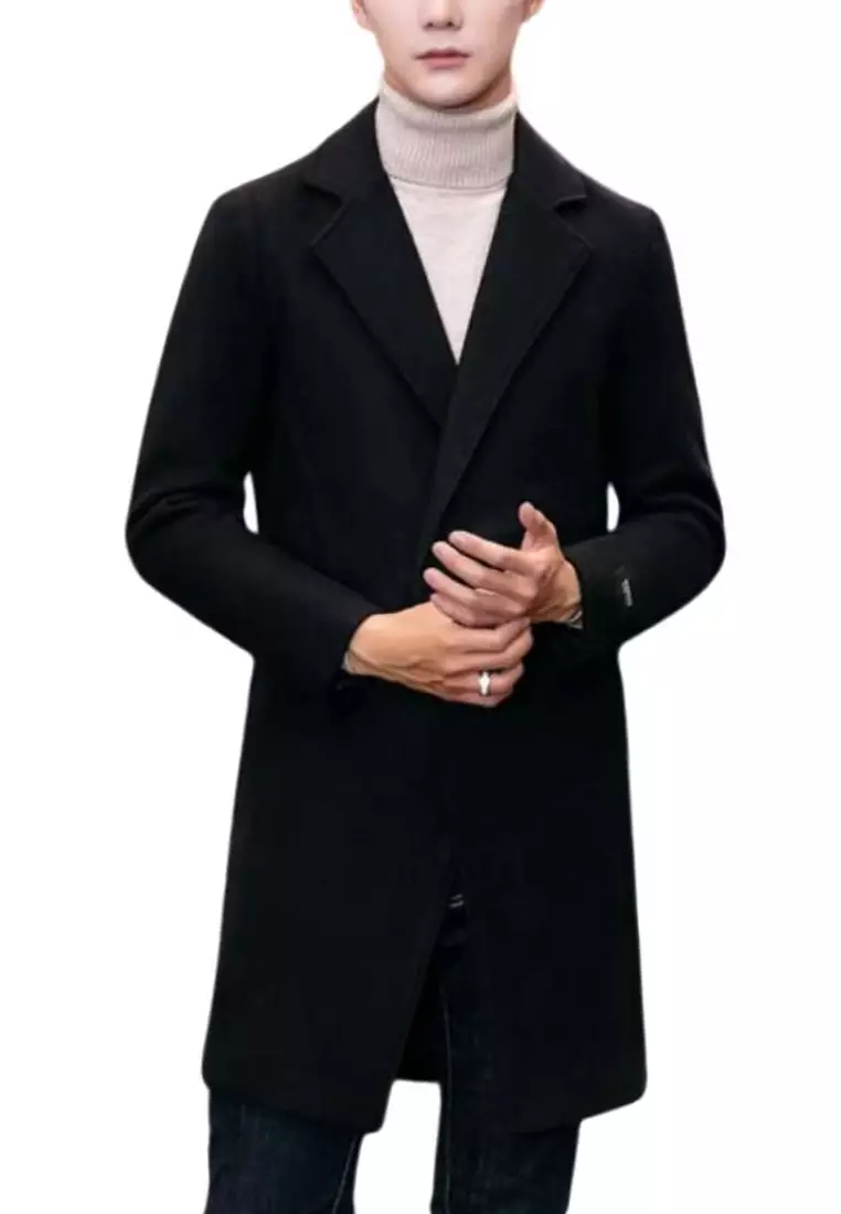 Hollister relaxed topcoat Clearance