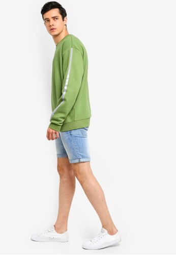 Jual Factorie Oversized Graphic Crew Sweatshirt Original 