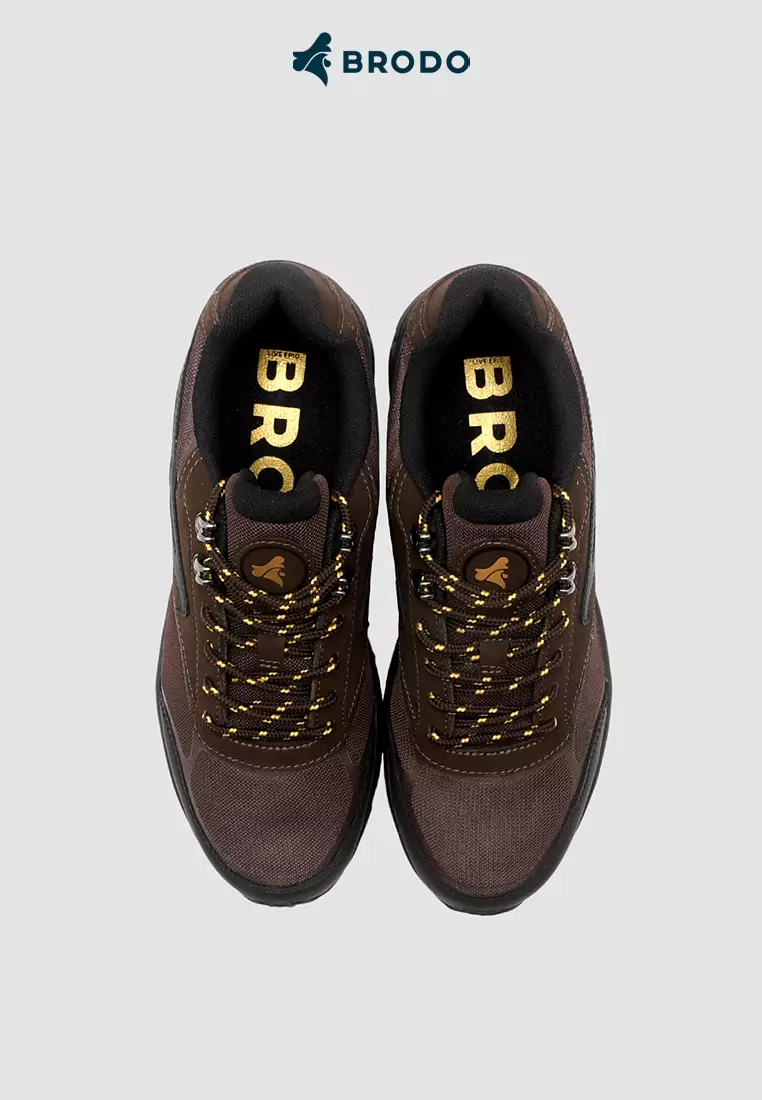 BRODO - Sneakers Ace Nova Venture Dark Brown