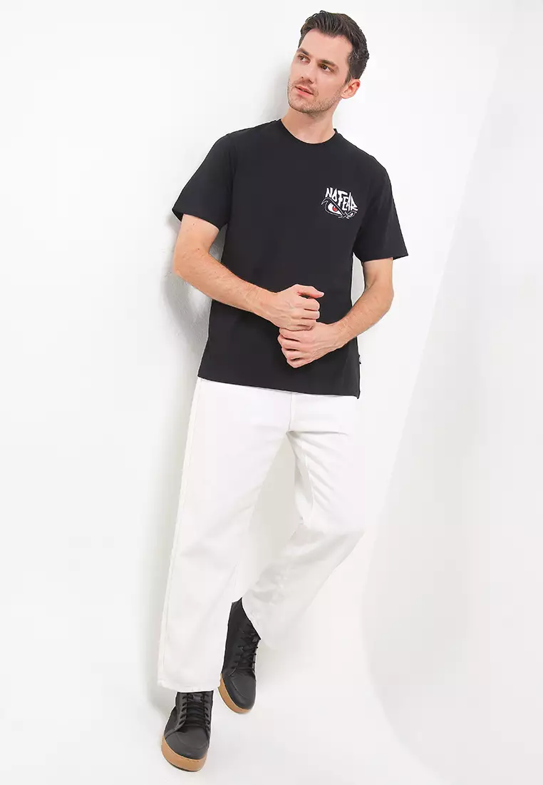 Font Eyes Regular Fit T-Shirt