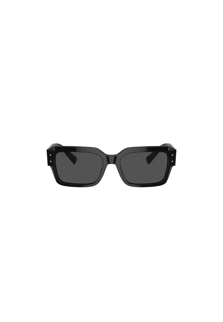 Buy Dolce & Gabbana Men's Square Frame Black Acetate Sunglasses