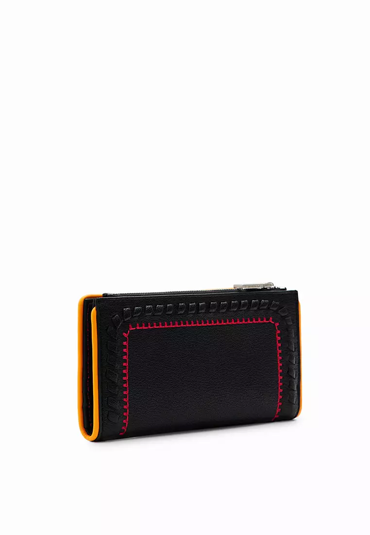 Desigual Woman Accessories L embroidered wallet.