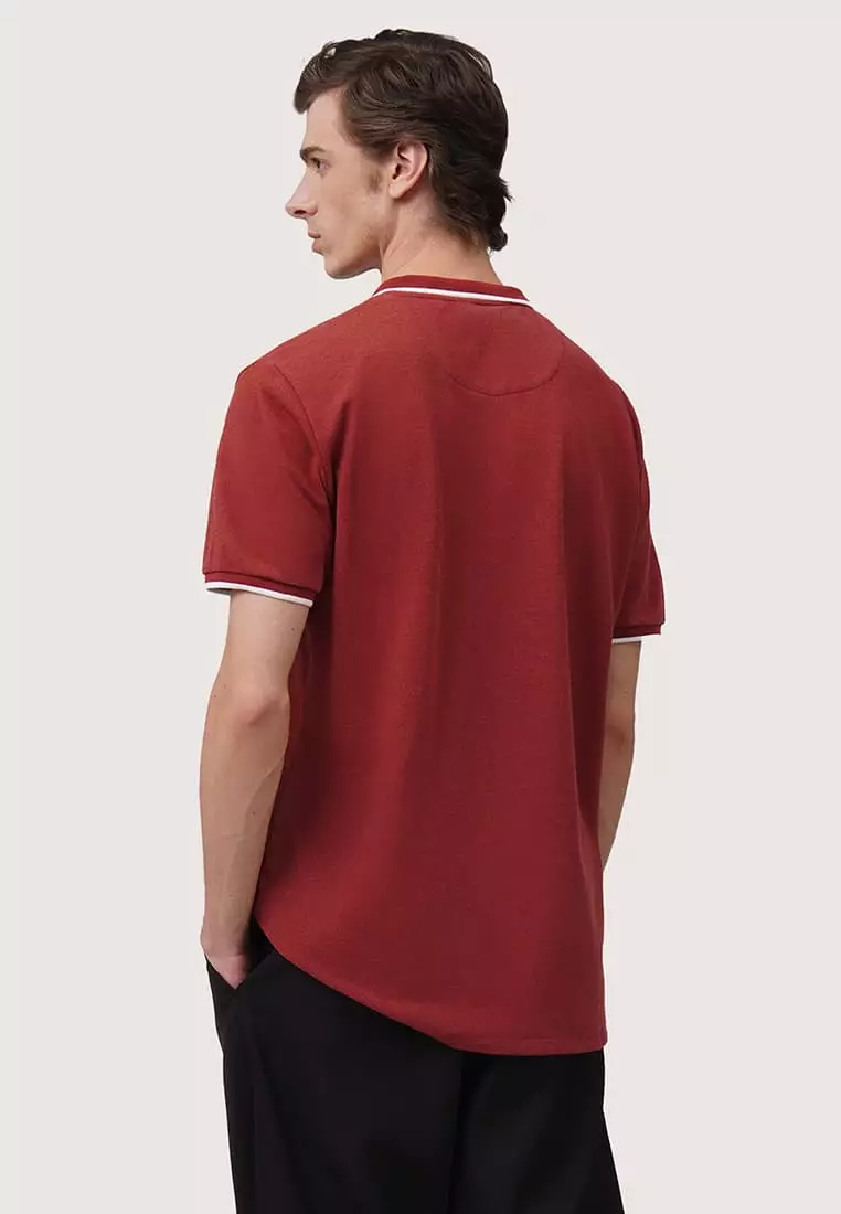 Polo Shirt With Contrast Trim