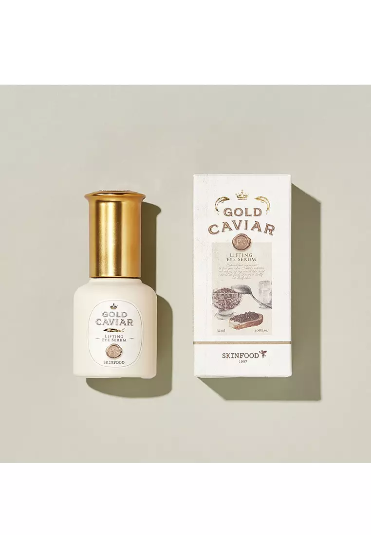Jual SkinFood SKINFOOD Gold Caviar Ex Lifting Eye Serum Original 2024