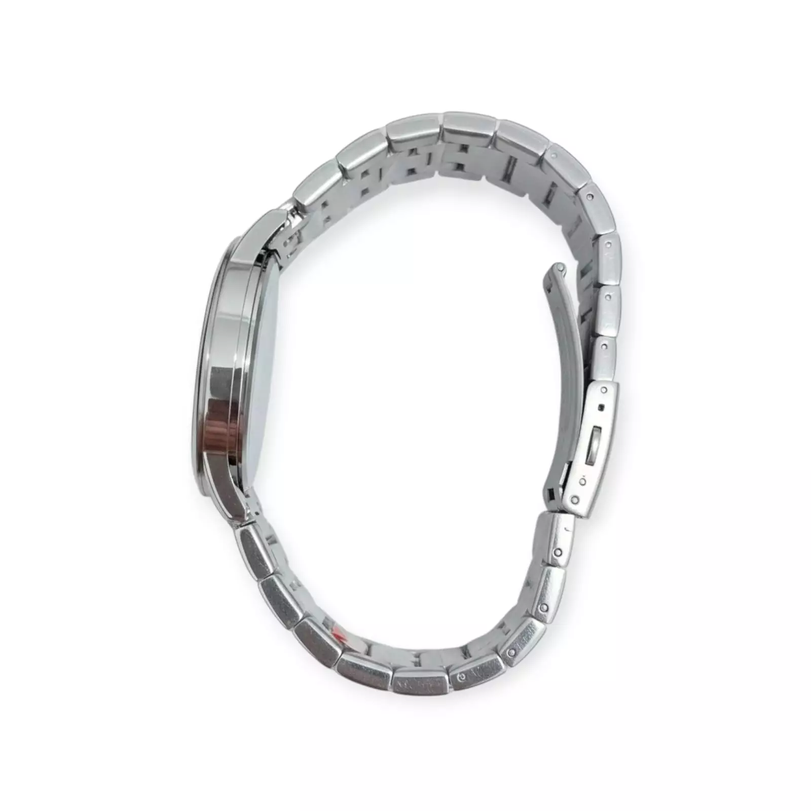 Bonia BR10101-1331 Rantai  Silver Dasar Hitam Cowok
