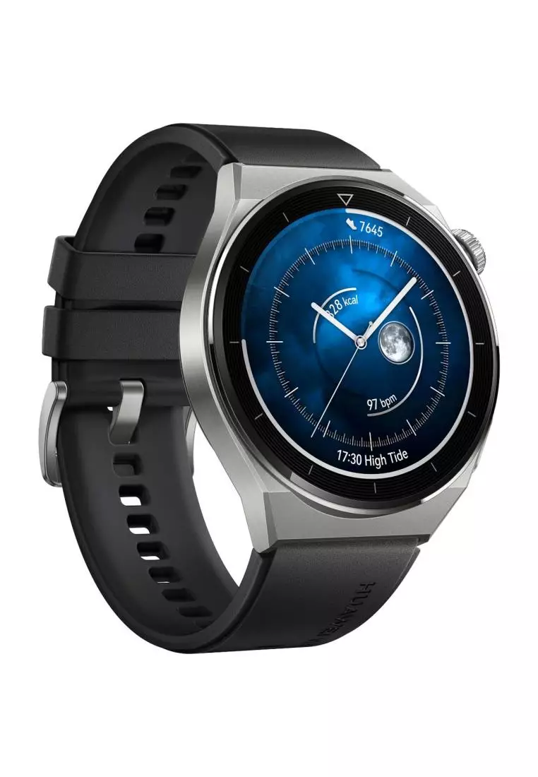 Buy Huawei Huawei Watch GT 3 Pro Titanium Black Fluoroelastomer