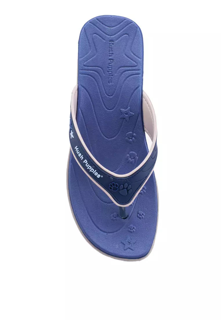 Hush Puppies Women's Lollipop (T-S) Wedge Sandals - Navy