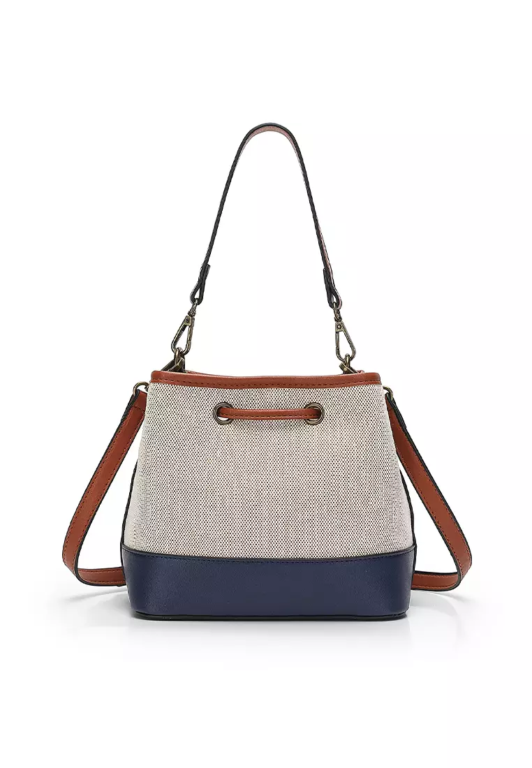 Top Handle Bag / Sling Bag / Crossbody Bag - Blue