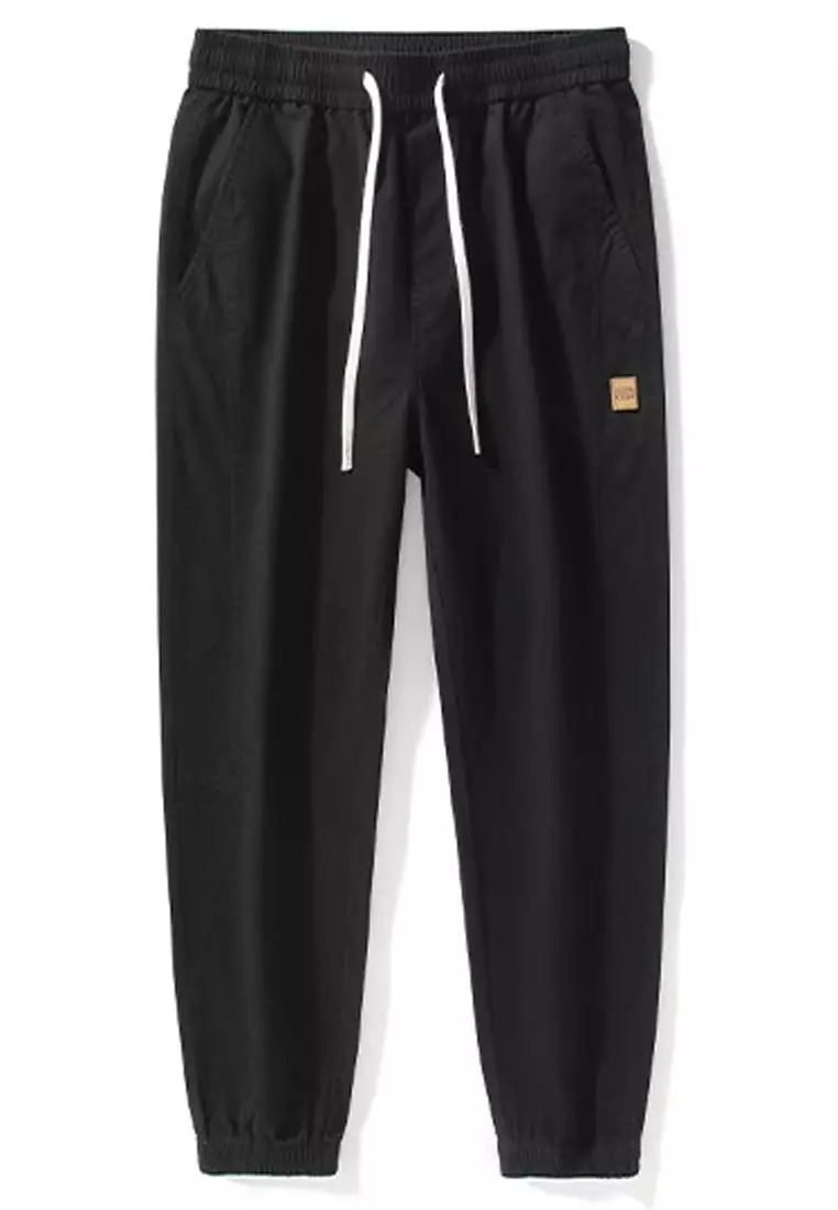 Drawstring Slim Jogger Pants