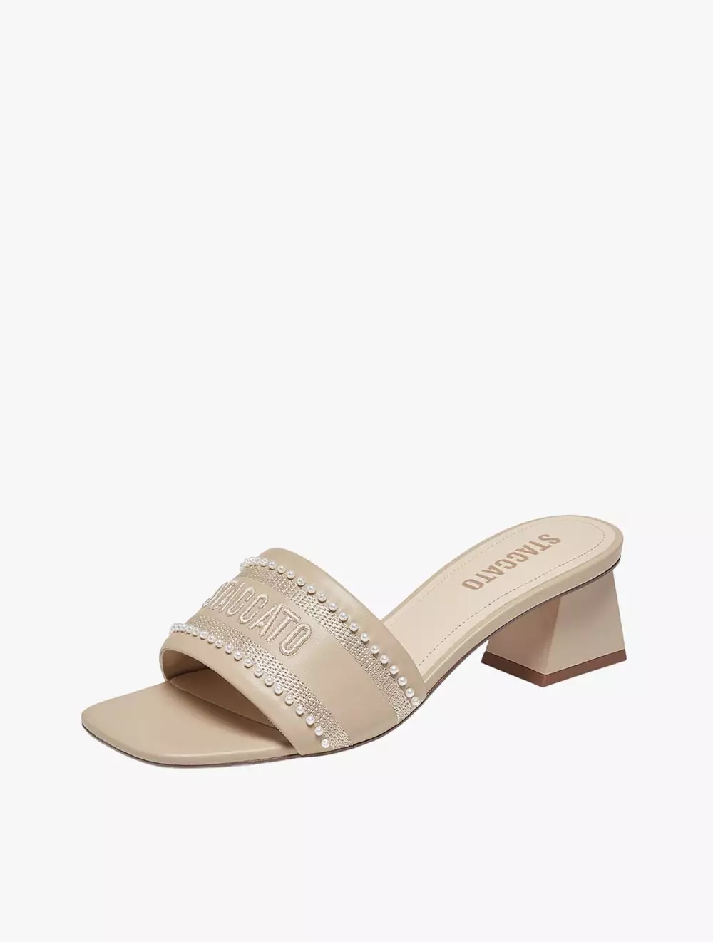 Staccato EBI28-018 Women's Sandal Heels - Beige