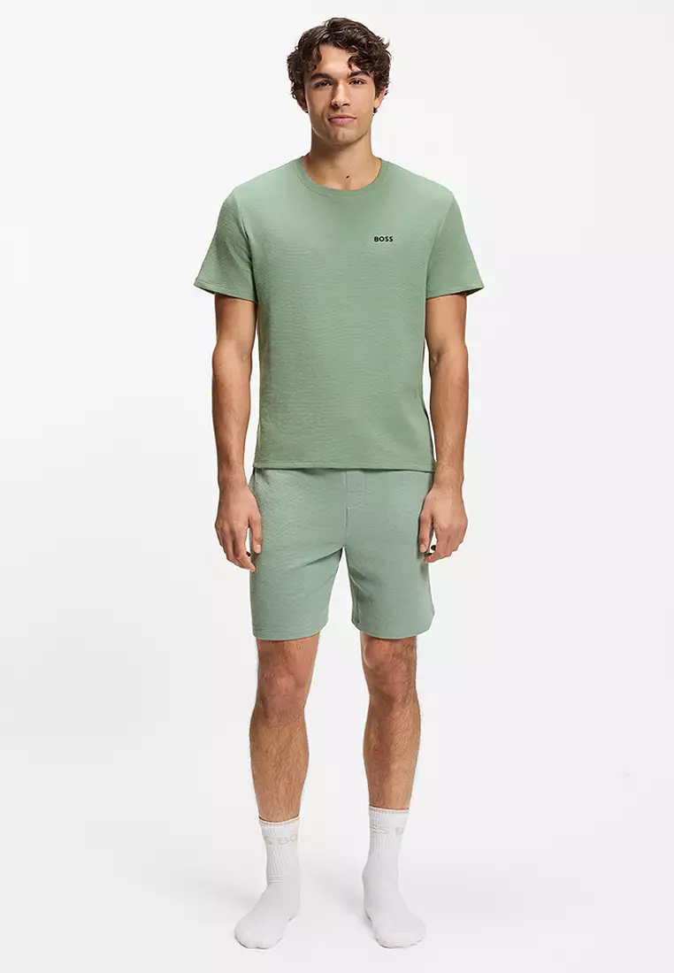 Waffle T-Shirt 10269584 01 - BOSS Business